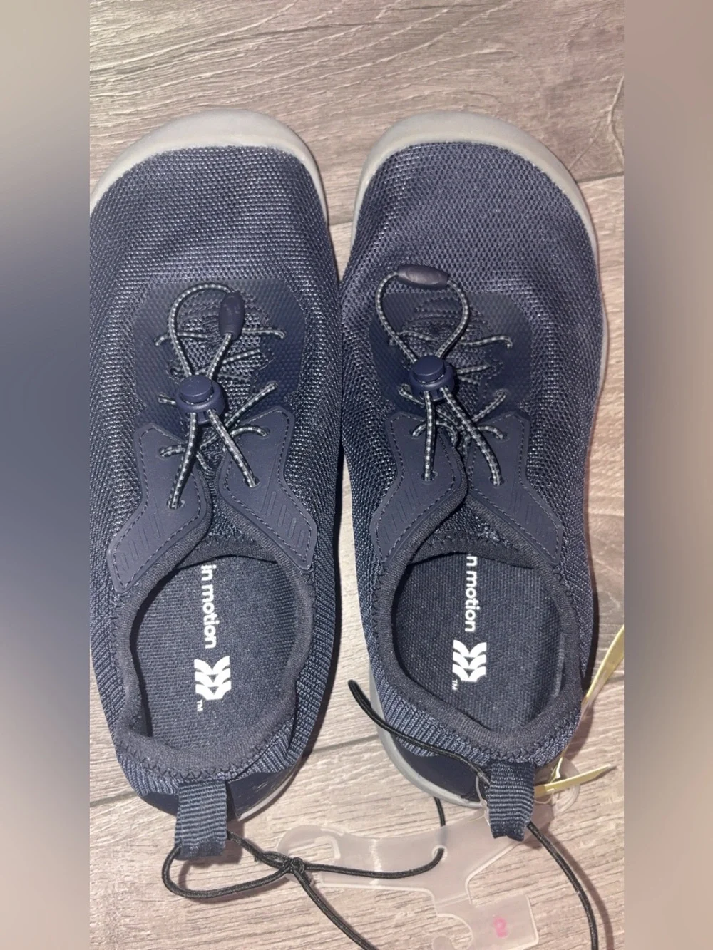 All In Motion Boys Size 5 Berkley Water Shoe Navy Blue New W Tags!